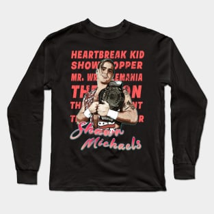 Monikers Shawn Michaels Long Sleeve T-Shirt